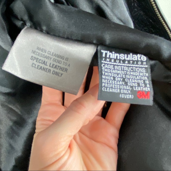 Wilsons Thinsulate insulated leather jacket XL - Picture 10 of 15